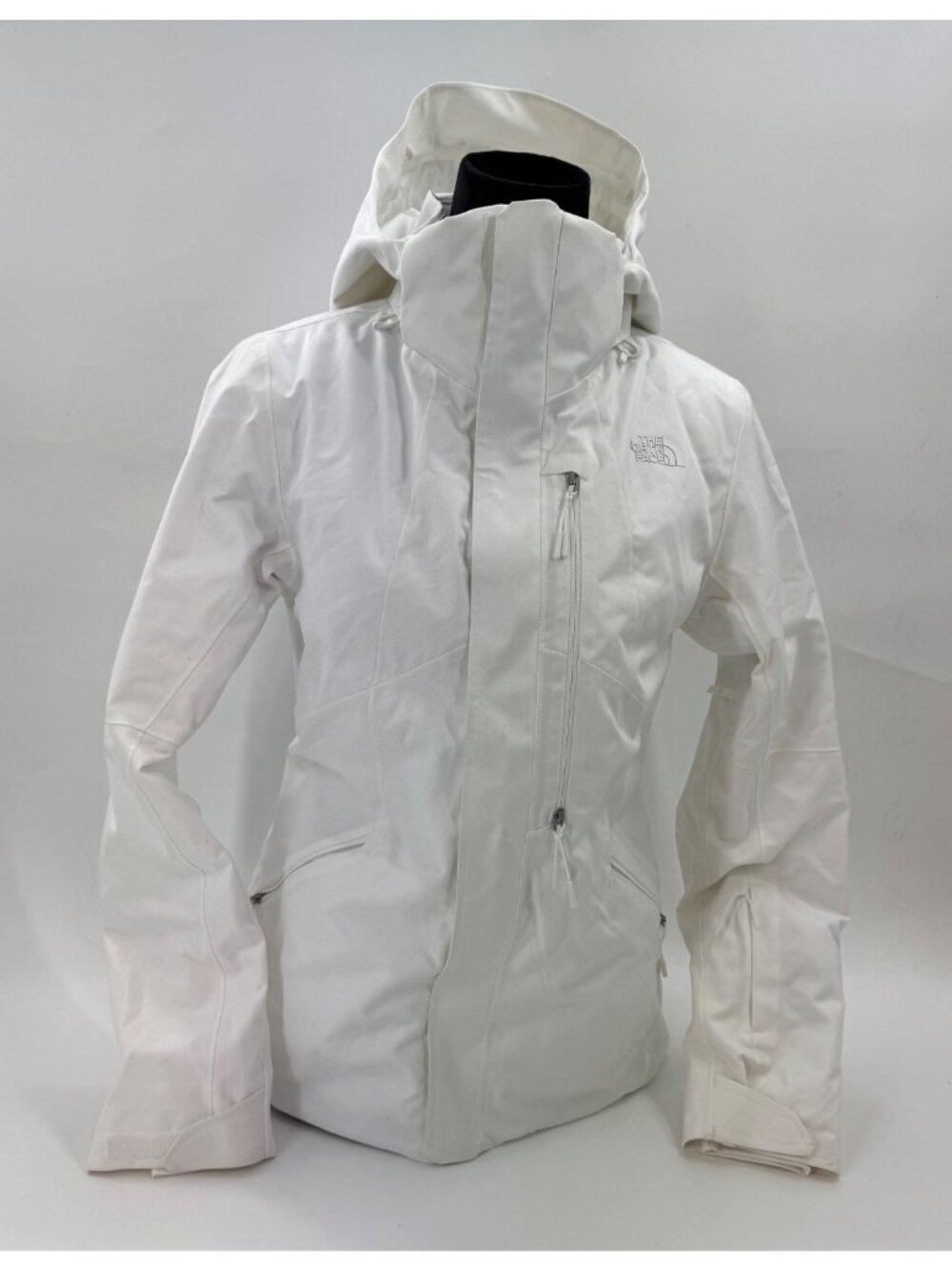 The North Face ThermoBall Insulated Hooded Winter Jacket Women's Small White